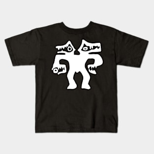 Findigo native two-headed dog - Orthos - Kids T-Shirt